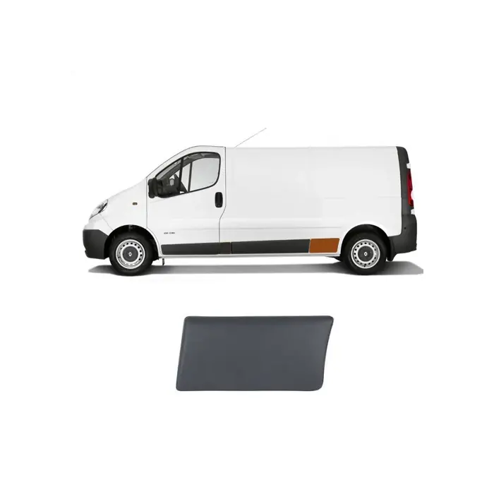 Azonnal elérhető Renault Trafic II új utángyártott díszléc hátsó kerék előtti bal oldal 2001-2014-ig